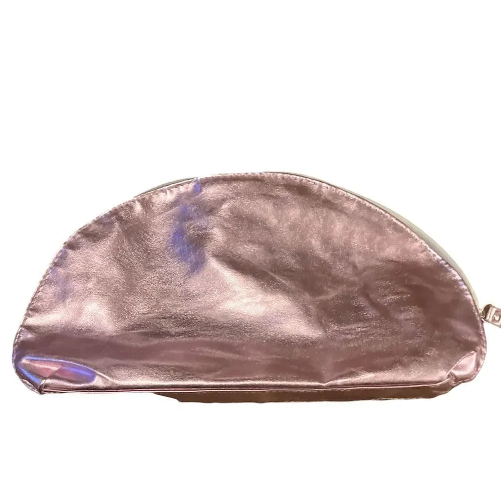 New Metallic Pink Avon Makeup Bag
